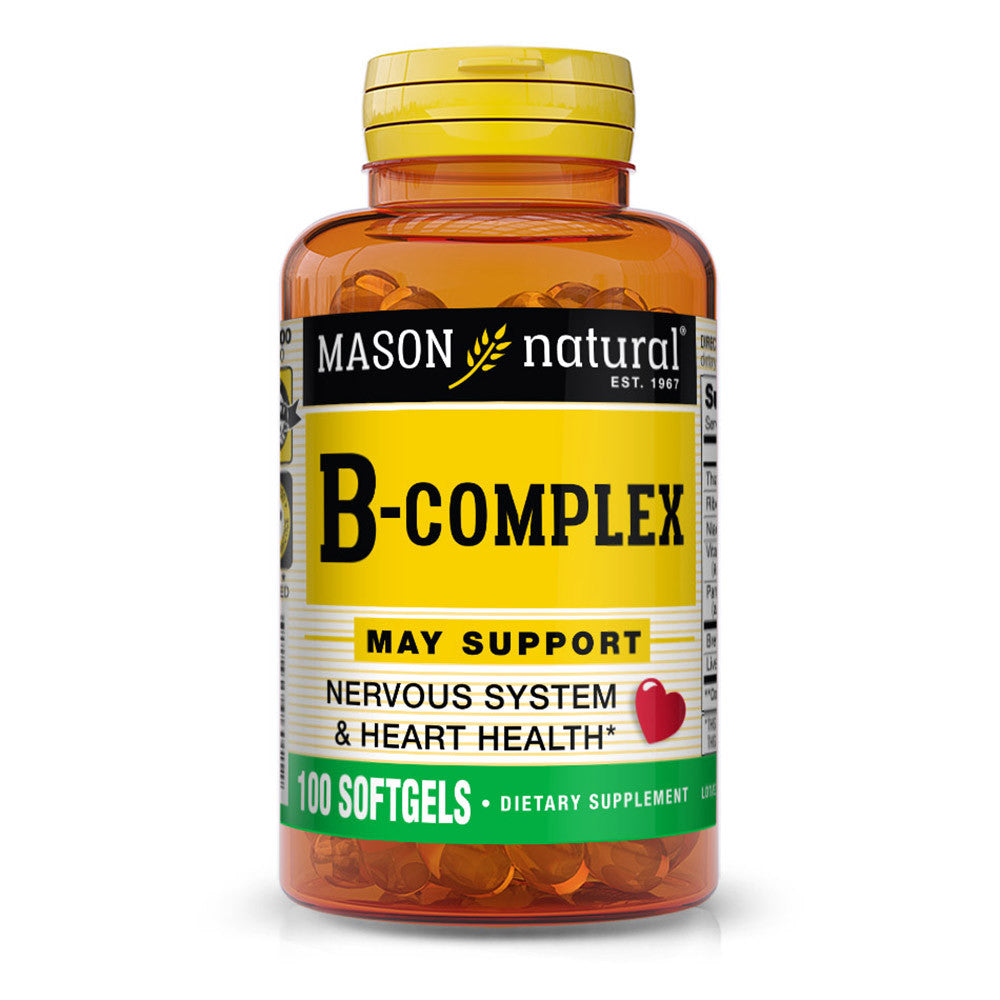 Mason Naturals B-Complex Softgels - 100 Ea